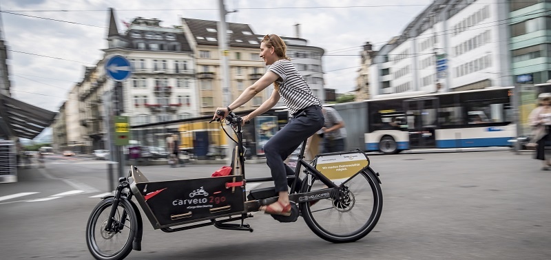 The Cargo Bikesharing Pilot Serving 19 Swiss Cities