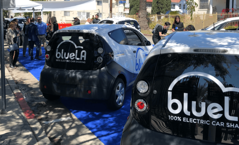 BlueLA Electric Carsharing Service Launches